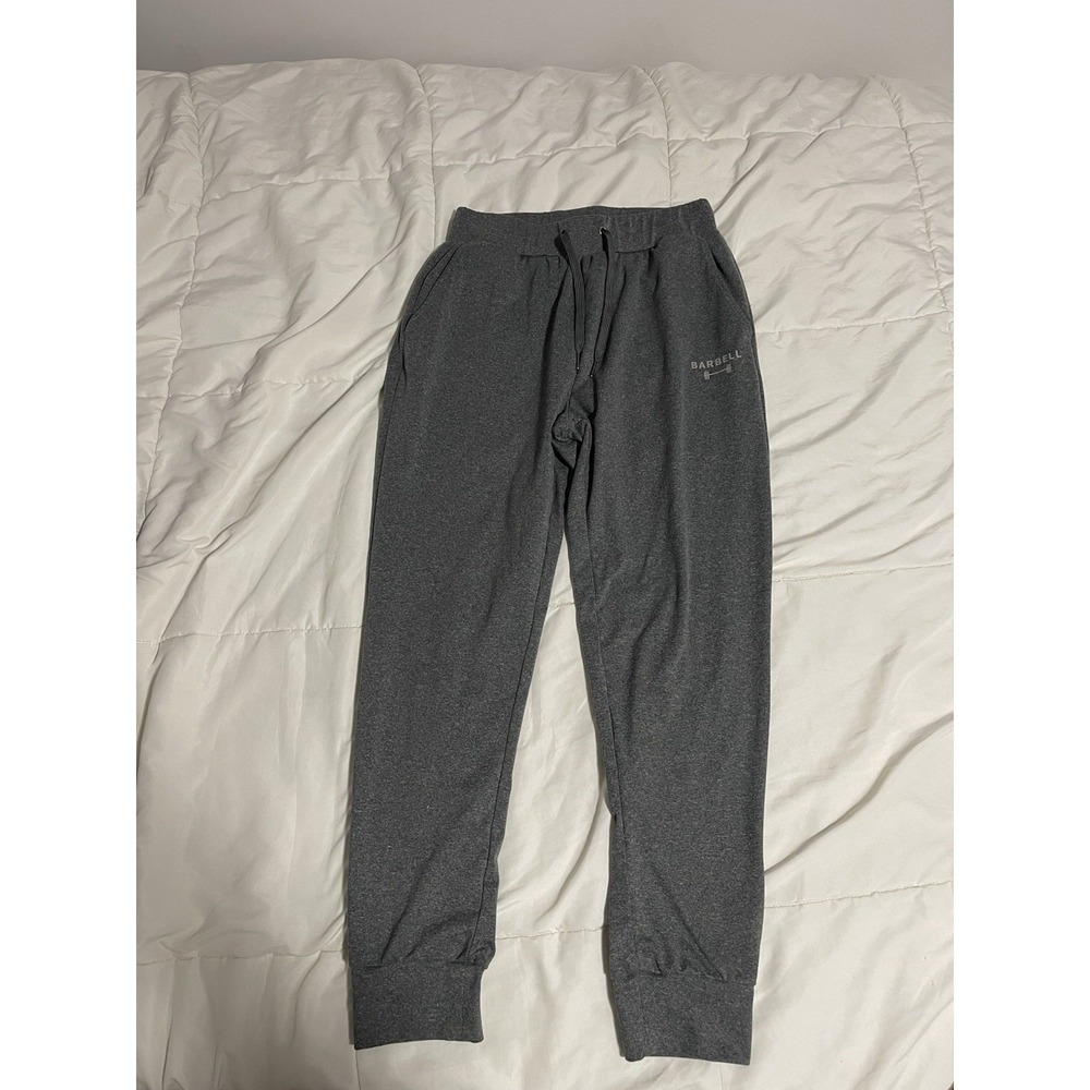 Barbell Gray Men's Joggers Workout M